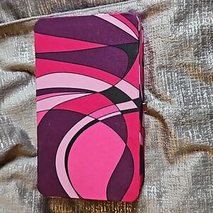 TARTE HARD SHELL PINK & PURPLE MAKEUP CASE- JEWERLY  BOX